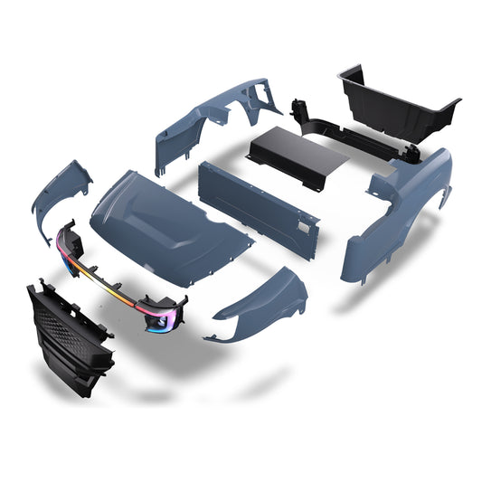 MadJax® APEX Body Kit – Hyper Gray Metallic E-Z-GO RXV