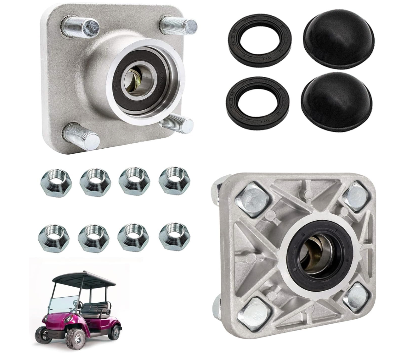 Front Wheel Hub (Set of 2)